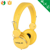 Golden Yellow Head Phones Earbud Headphones Best in Ear Phones