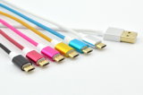 TPE Cable with Aluminium Alloy Shell Suitable for iPhone Micro USB OEM Orders Accepted