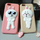 Rabbit Silicone Mobile Phone Cover for iPhone 5g