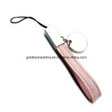 Promotion Gift PU Leather Mobile Phone Strap