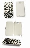 Hand-Made Leopard PU Leather Case for Samsung (MB721)