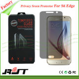 Anti Shatter Anti Spy Privacy Glass Screen Protector for Samsung Galaxy S6 Edge (RJT-C2006)