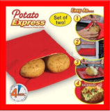 Washable Potato Baked Potato Cooking Bag Microwave Fast Cooking Tool