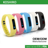 OEM/ODM Waterproof Bluetooth Smart Sport Fitness Pedometer Bracelets