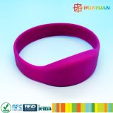 Silicon Rubber RFID Security Fitness Wristband for club party