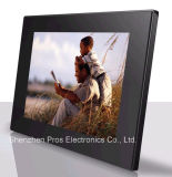 HD 1080P Wooden Frame Digital Photo Frame 15''