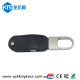 Leather USB Flash Drive with Free Emboss Logo