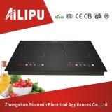 Built-in or Countertop Type 2 Burners Induction Cooker/Double Plate Cooktop/Induction Oven/Electrical Stove