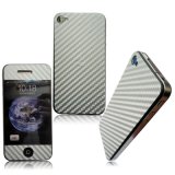 Full-Body Carbon Fibre Screen Protector for iPhone4/4s/5