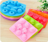 Lovely Food Grade Creative Different Shapes Silicone Ice Maker