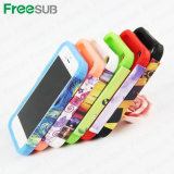 Plastic and Silicon Heat Press Phone Case of IP5 Blank Sublimation Cover