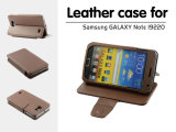 Mobile Phone Leather Case for Samsung Galaxy Note I9220