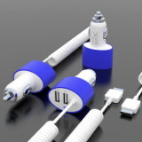 2014 New 2 USB Car Mobile Phone Charger
