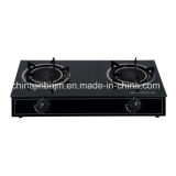 2 Burners Tempered Glass Top Infrared 165 Gas Cooker/Gas Stove