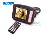 Suoer Car Audio MP4 Player with USB/SD/Remote Control Car Cigarette Lighter Audio Player (VZ802)