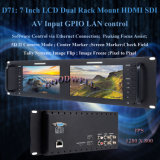 Sdi Input Dual 7 Inch LCD Display