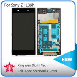 Original Z1 L39h LCD Assemble with Frame Replacement LCD Dispaly Touch Screen Digitizer Assembly for Sony Xperia Z 1 L39h