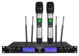 Newest Top Level Karaoke UHF Wireless Microphone, Twice Superheterodyne Mixer Circuit for High Receive Sensitivity and Stability
