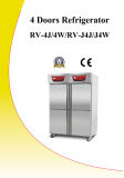 CE Approval 4 Doors Commercial Refrigerator (RV)