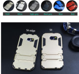 China Wholesale High Quality OEM Iron Man Armor Case for Samsung Galaxy S6/S6 Edge/S7/S7 Edge Mobile Phone Cover Case