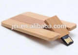 Wooden Business Smart Card USB Flash Drive 16GB