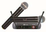 Tymine UHF Dual Channel Wireless Microphone