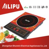 Ailipu Brand Touch Model Red Color with Blue Lighting Induction Cooker Alp-12