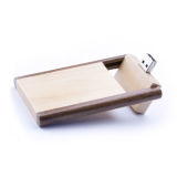 Swivel Wooden USB Flash Drive 1GB
