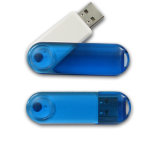 Transparent Swivel USB Flash Drive Pen Drive