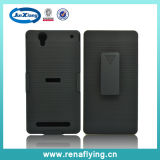 2015 PC Holster Combo Mobile Phone Case for Sony Xperia T2