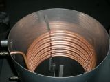 Pre-Heated Solar Water Heater with Copper Coil