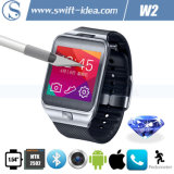 Smart Bluetooth 4.0 2.0MP Camera Phone Call Mobile Watch with Full Function (W2)
