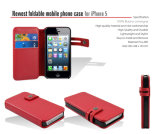 Foldable Mobile Phone Leather Case for iPhone 6 Plus (il-501)