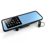 Android Rear View Mirror - Dual Core CPU, 5 Inch Capacitive Touchscreen, GPS, DVR, Bluetooth Headset