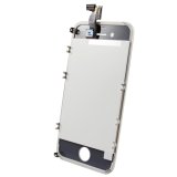 Top Quality Mobile Phone LCD Display Screen with Touch Digitizer for iPhone 4 Black (SBW-010)