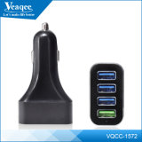 2.4A 4 USB Quick Car Charger for iPhone Samsung