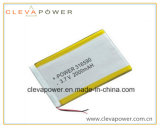 Li-Polymer Battery with 3.7V/2000mAh for GPS Tracing/Tablet PC