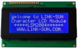 Character LCD Module (LSM2004) Blue Negative Display Mode