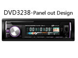 Detachable Panel out One DIN 1DIN Car Radio Stereo DVD Player FM/Am USB SD Aux MP3 Multimedia Audio Video Entertaiment System