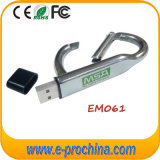 OEM Customize Logo Metal Carabiner USB Flash Drive