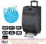 HiFi Professional Trolly Power Active Speaker Amplifier with Bluetooth