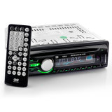 Indash Car DVD Player - Detachable Panel, AV Output, DVD, USB, SD Card Playback (1DIN)