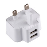 British Standard 2USB 2A Mobile Phone Charger
