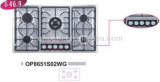 Special Offer Kitchen Appliance! ! ! 860*510mm 5 Burners High Pressure Stainless Steel Gas Stove