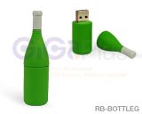 Rubber USB Flash Drive (RB-BOTTLEG)
