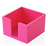 Pink Acrylic Writing Papers Desk Holder