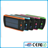 China Promotion 6000mAh Mobile Phone Charger with Solar Panel 1.5W