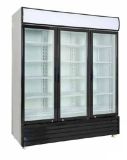 Glass Door Beverage Refrigerator for Supermarket Equipment