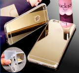 Newest Products Ultra-Thin Electroplating Soft TPU Cell/Mobile Phone Cover for iPhone 6 Mirror Case