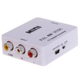 Mini TV System Converter/PAL Mutual to NTSC, Provides Advanced Signal Processing